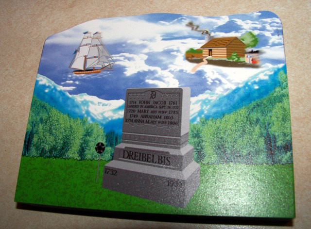JJD Cemetery Wooden Collectible